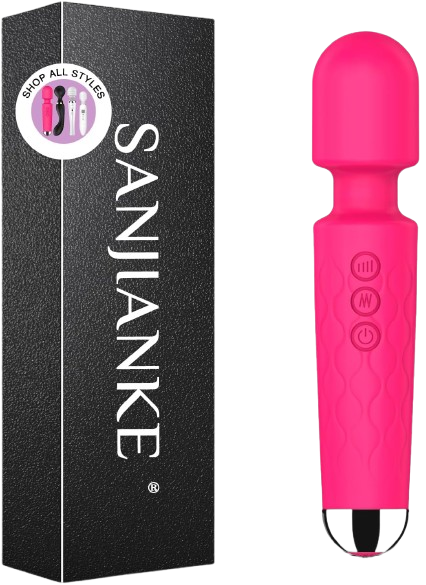 Vibrator Wand,Adult Sex Toy Wand, G Spot Dildo